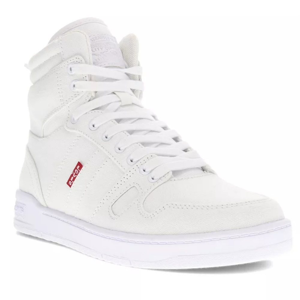 NWB Levi's BB HI Top Sneakers size 7